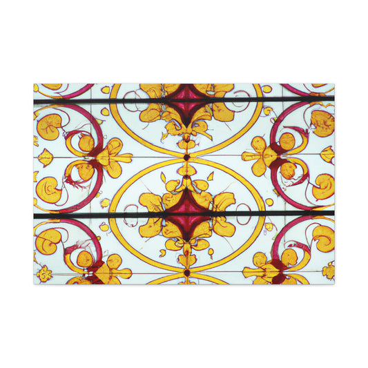 Cheery Citrus Splash - Glass Canvas