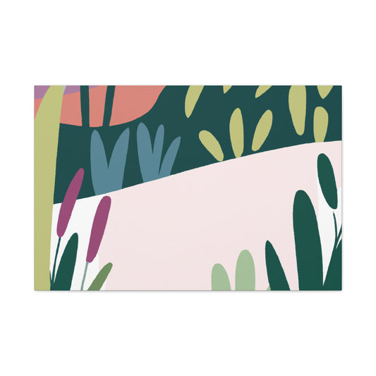 Butterfly Meadow-Landscape - Canvas