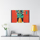 Cheetah-Sparkle - Midcentury Canvas