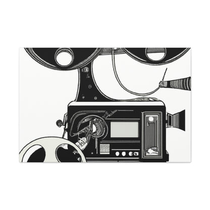 "Chevrolet Showtime" - Retro Film Canvas