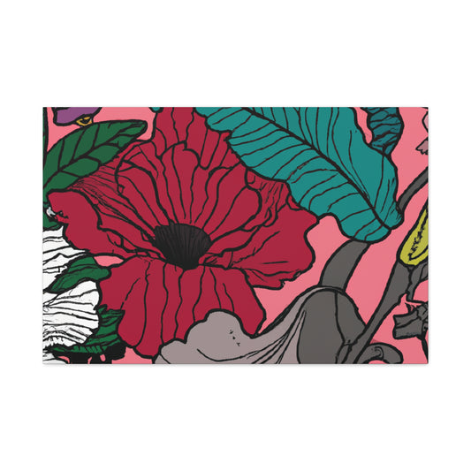 Sunshiney - Floral - Canvas