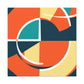 Vibrant Palette- Midcentury - Canvas