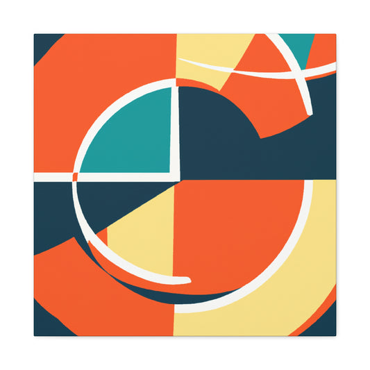 Vibrant Palette- Midcentury - Canvas
