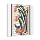 Flametail Parrot - Midcentury Canvas