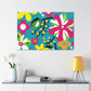 Serenity Blossom - Floral Canvas