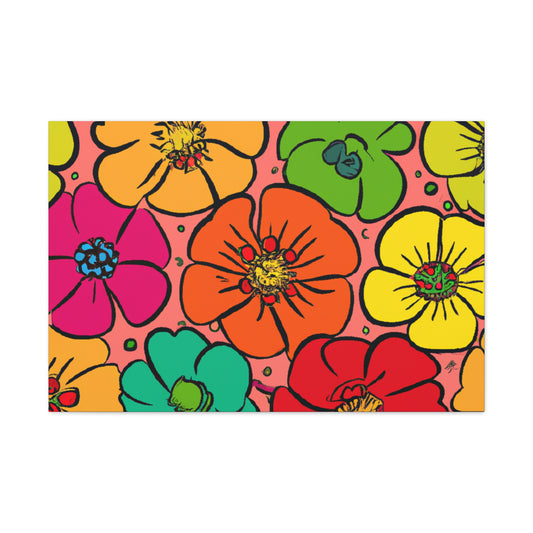 Primroseen - Floral - Canvas