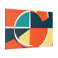 Vibrant Palette- Midcentury - Canvas