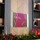 Pink Panel - Glass Canvas
