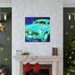 "Retro Rev-Up" - Automobile Canvas