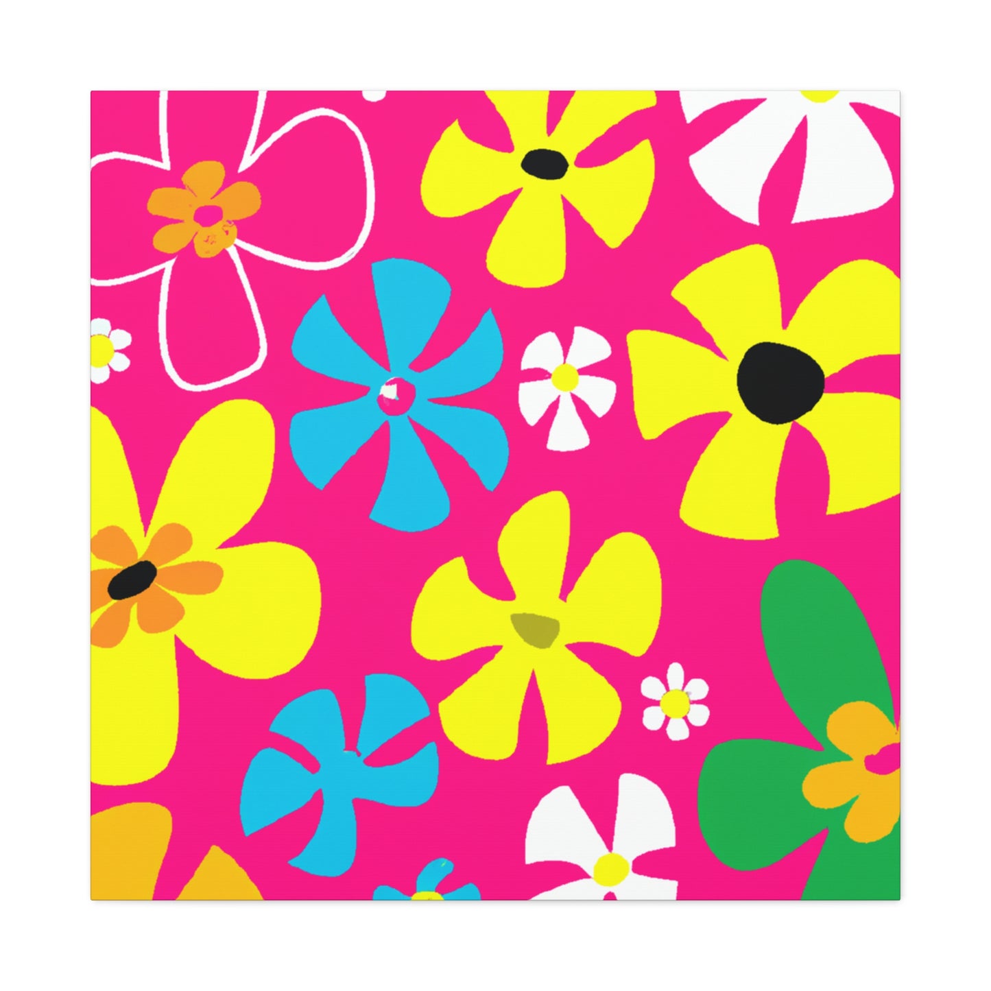 Blossombee - Floral - Canvas
