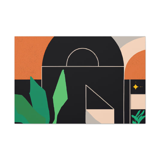 Ancestral Reflection - Midcentury - Canvas