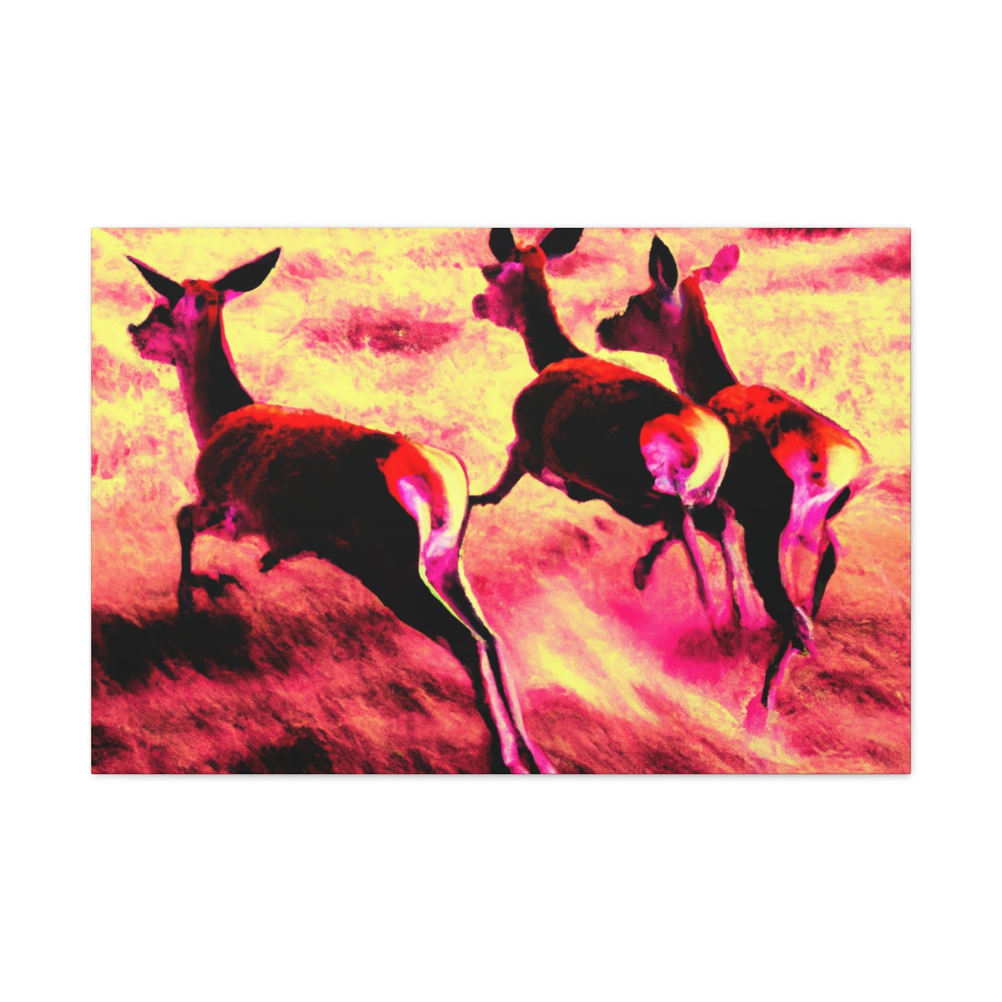 Prancing- Canvas - Wildlife
