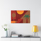 Utopia Bubble- Midcentury - Canvas