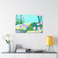 Butterfly Dreams - Landscape - Canvas
