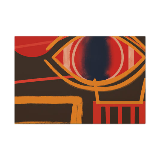 "Gaze of Technology - Midcentury" - Canvas