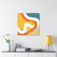Spiral Swirls - Midcentury - Canvas