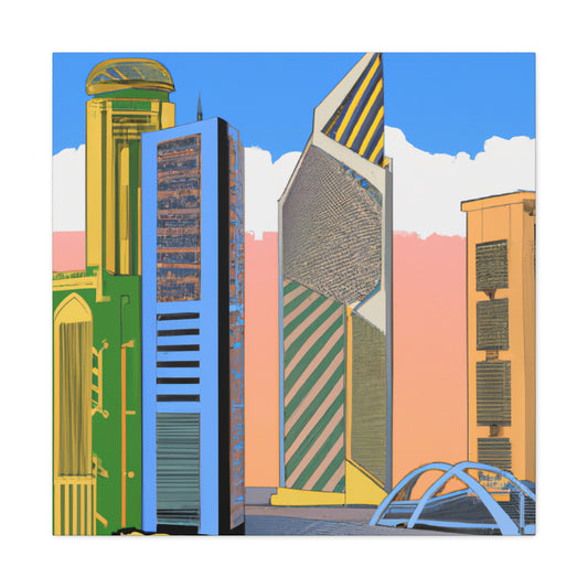 Desert Dusk - Destination Arab Emerates - Canvas