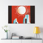 "Elongated Splendor - Midcentury" - Canvas