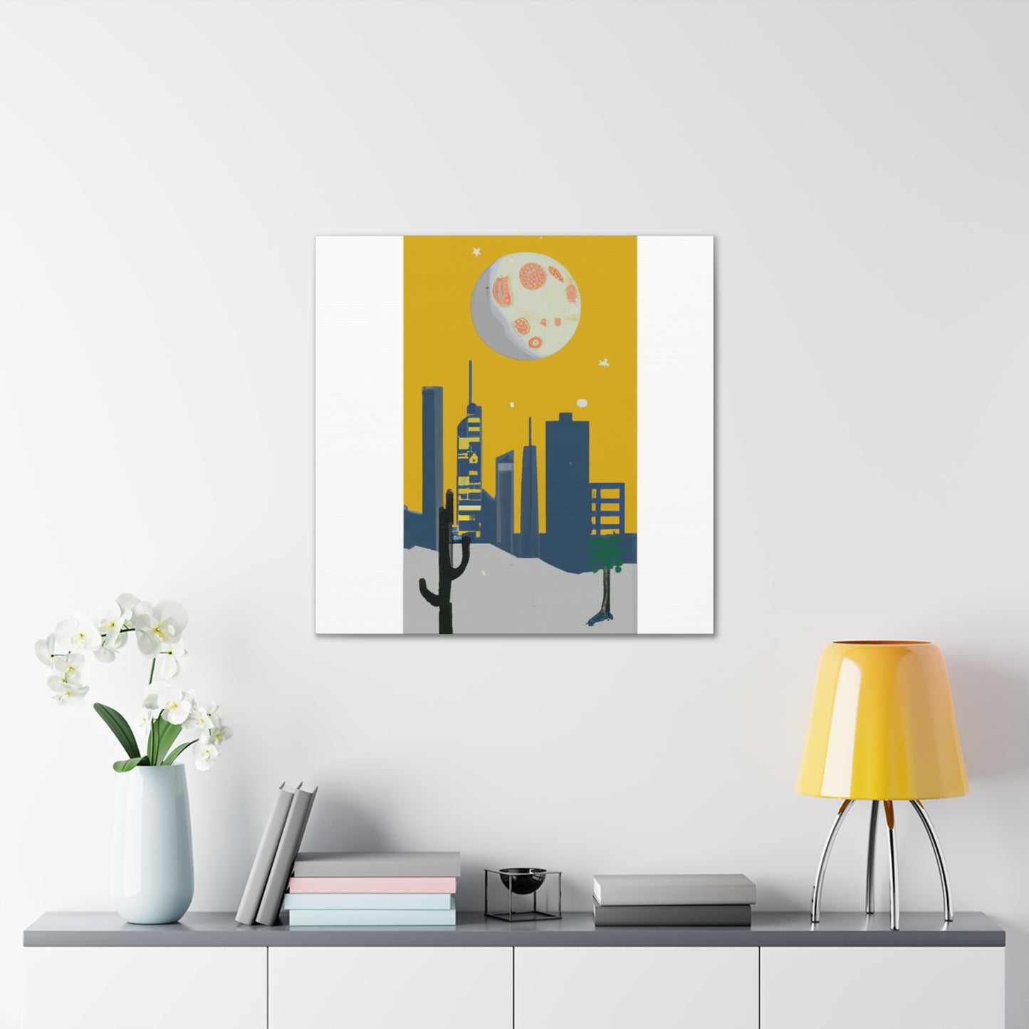 Skyhigh - Midcentury Canvas