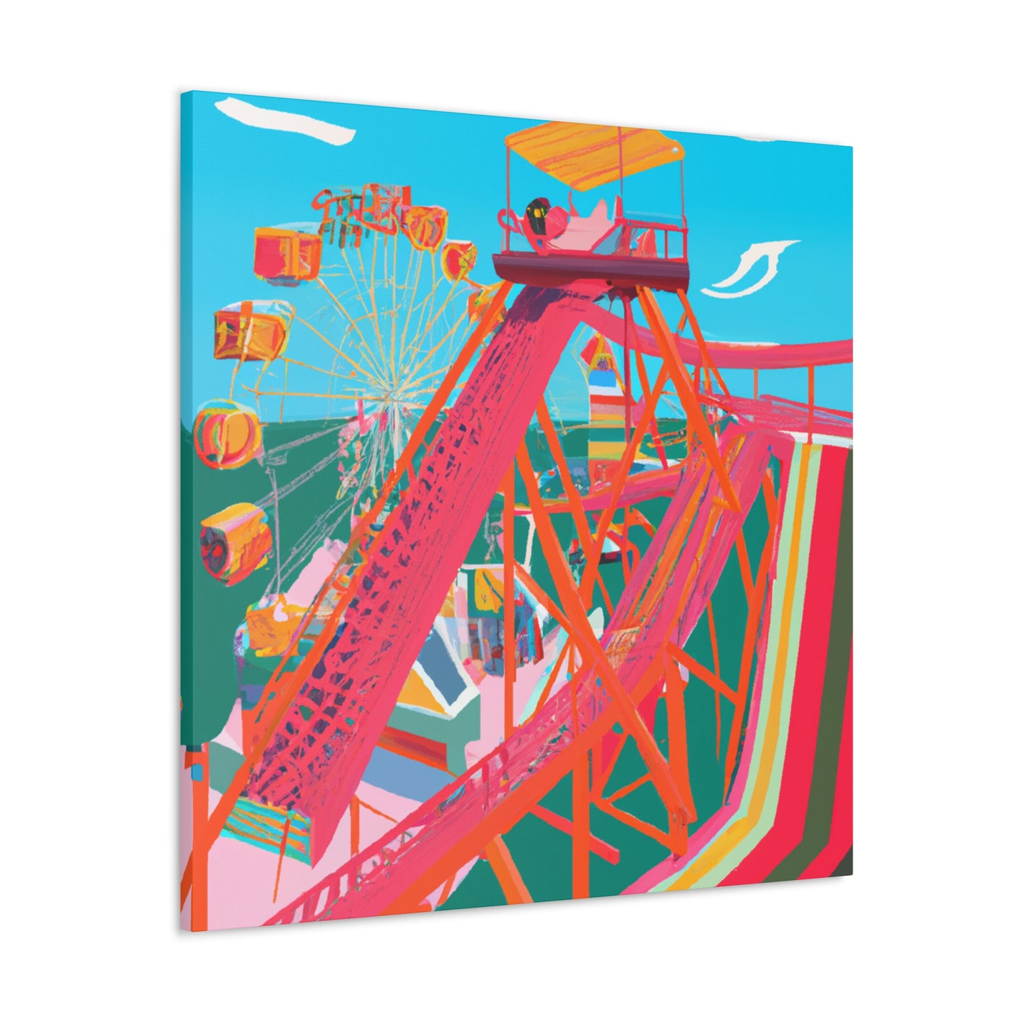 Fantasy Frenzy - Amusement - Canvas