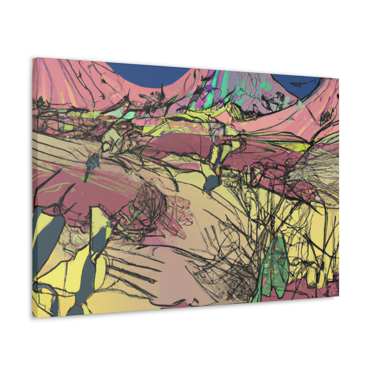 Scorching Sands Landscape - Canvas - Desert