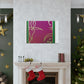 Pink Panel - Glass Canvas