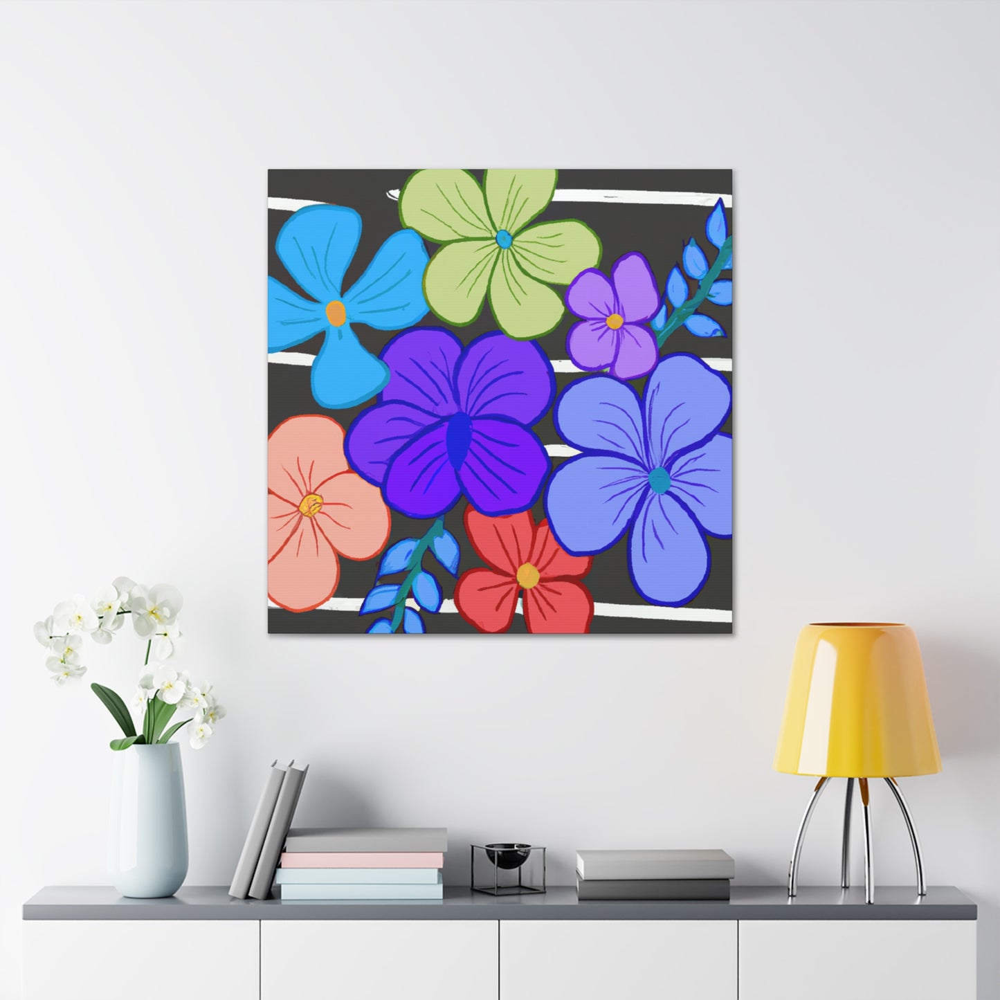 Bloomingvale - Floral - Canvas