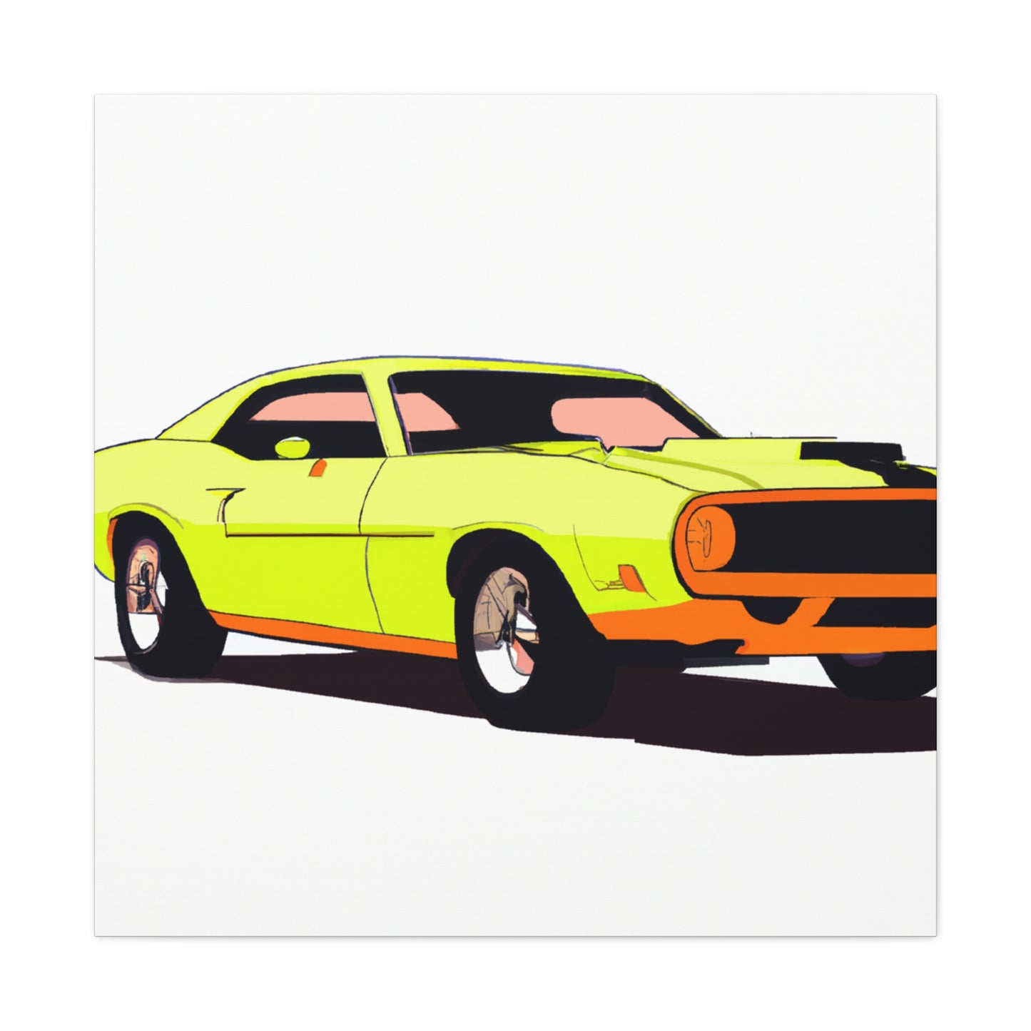 The Vagabond - Automobile - Canvas