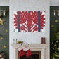 Sparklecrane - Floral Canvas Retro Design