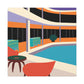 Abstract Allure- Midcentury - Canvas