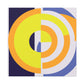 Collision of Color - Midcentury - Canvas