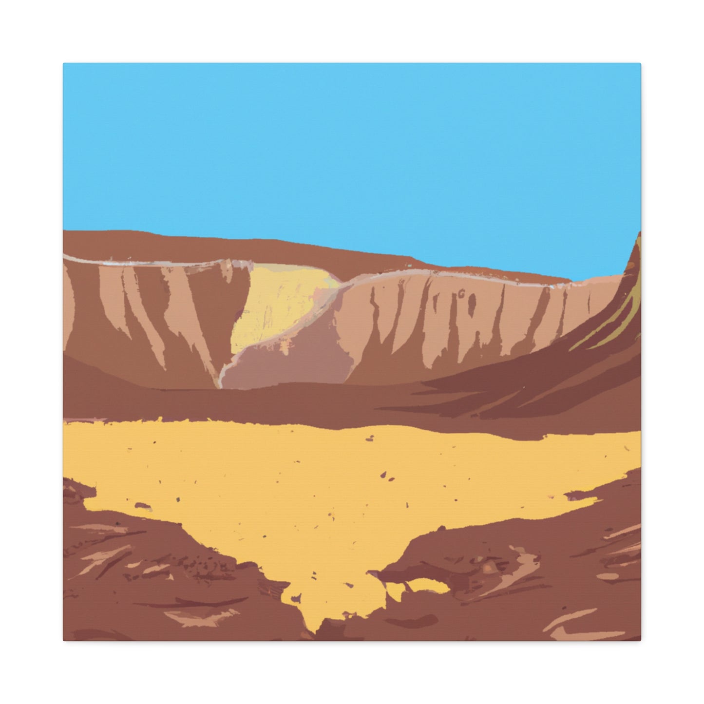 Sandscape - Landscape - Canvas