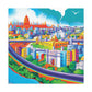 Kaleidoscope of Colors - Destination India - Canvas