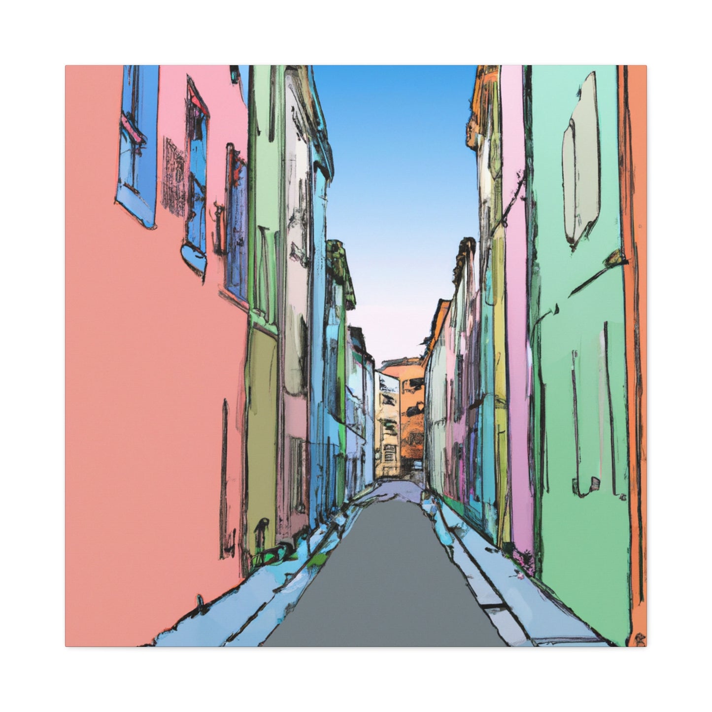 Voodoo Queen - New Orleans - Architectural Canvas