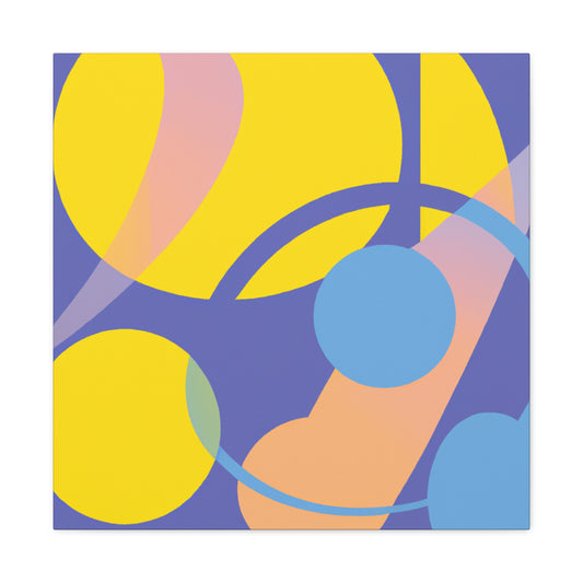 Geometric Escape - Midcentury - Canvas