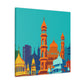 Exotic Vibrancy - Destination India - Canvas