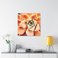 "Melon Symphony" - Canvas - Succulent