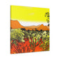 Cactuston - Landscape - Canvas