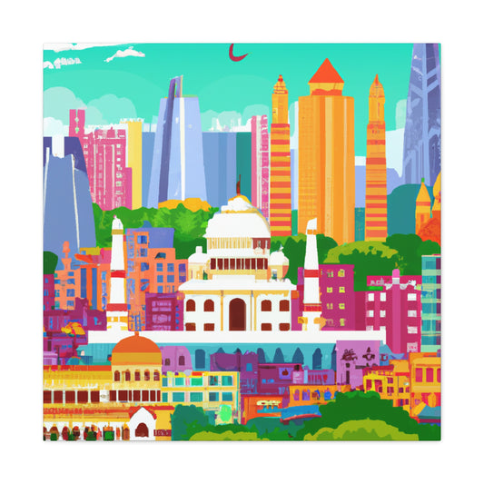 Kaleidoscope - Destination India - Canvas
