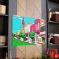 Moonlight Drive-In. - Pop Art Canvas