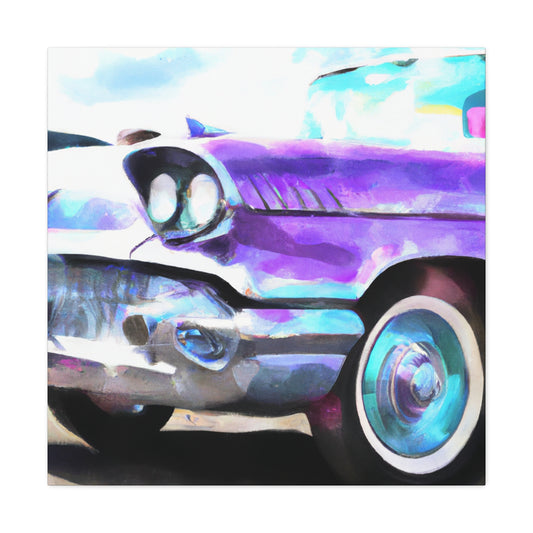 "Surging Tide". - Automobile Canvas