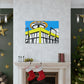 Tail-Spin Twist-n-Shout Dance Hall. - Canvas - Pop Art