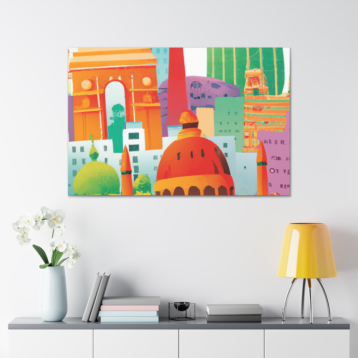 Taj Mahal - Destination India - Canvas