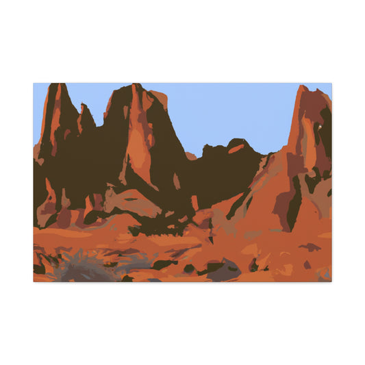 Tumbleweed Tundra - Landscape - Canvas