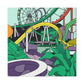 Floradise Landscape - Canvas