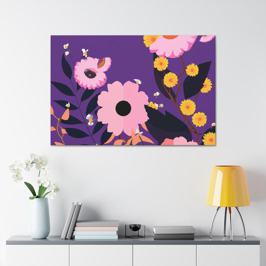 Blossomella - Floral - Canvas