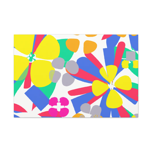 Perpetual Petals - Floral - Canvas