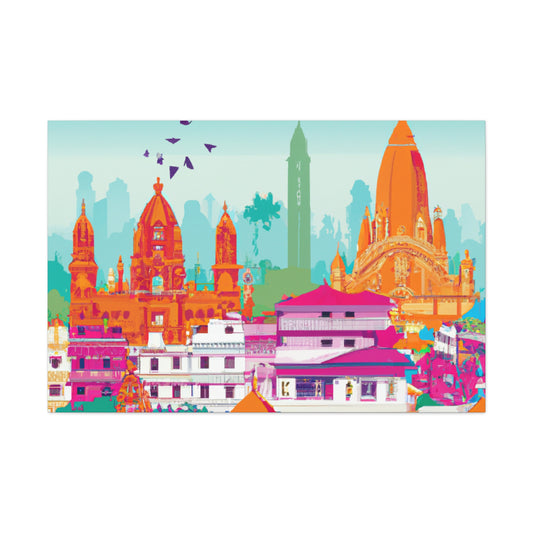 Taj Mahal - Destination India - Canvas