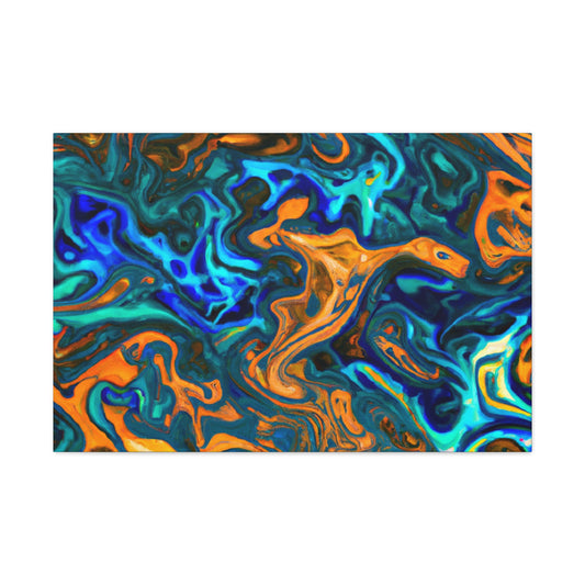 Fire and Water - Canvas - Abstract