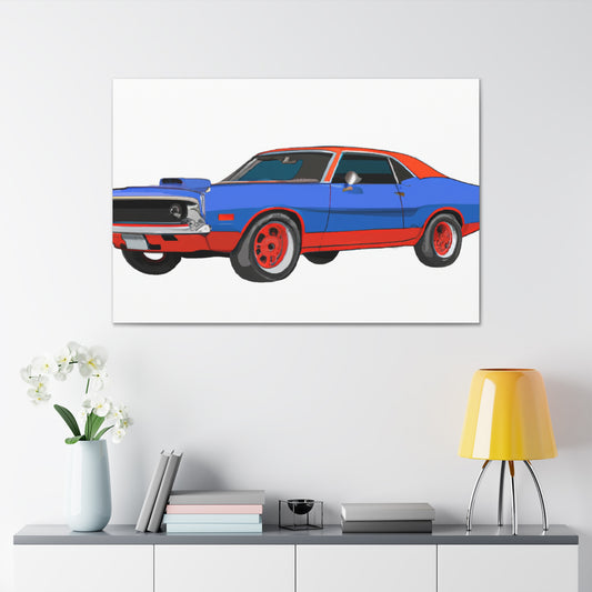 The Scorcher - Automobile - Canvas